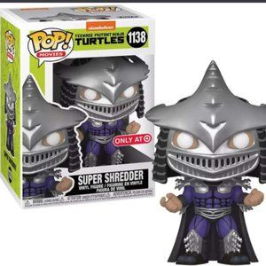 Funko POP! Teenage Mutant Ninja Turtles Super Shredder #1138 Exclusive (Metallic